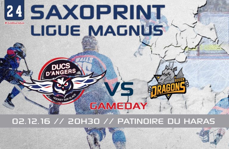 SLM / J-24 – Les Ducs d&rsquo;Angers VS Les Dragons de Rouen