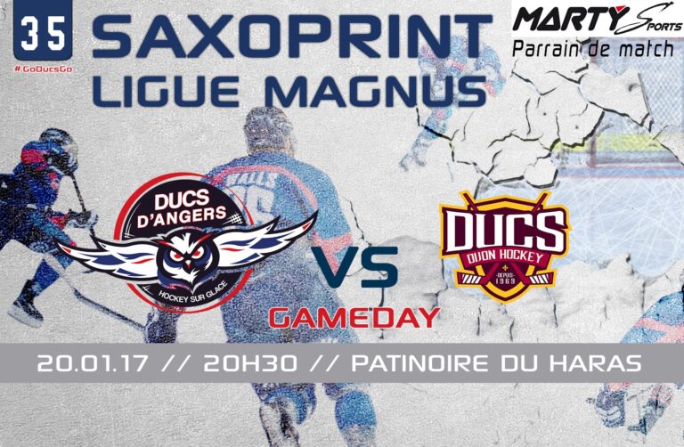 //GAME DAY// J-35 Saxoprint Ligue Magnus