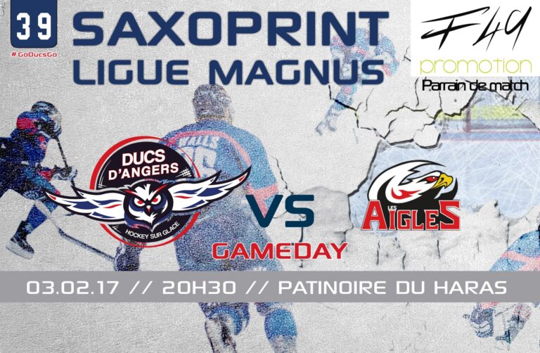 //GAME DAY// J-39 Saxoprint Ligue Magnus