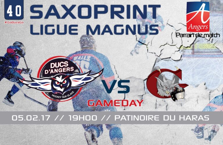 //GAME DAY// J-40 Saxoprint Ligue Magnus