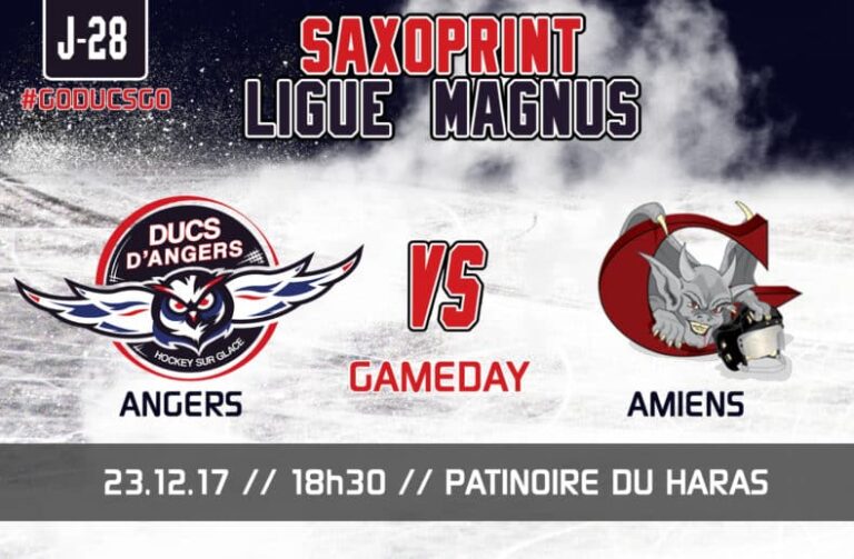 SLM-J28 : DUCS vs AMIENS à 18h30 au Haras !