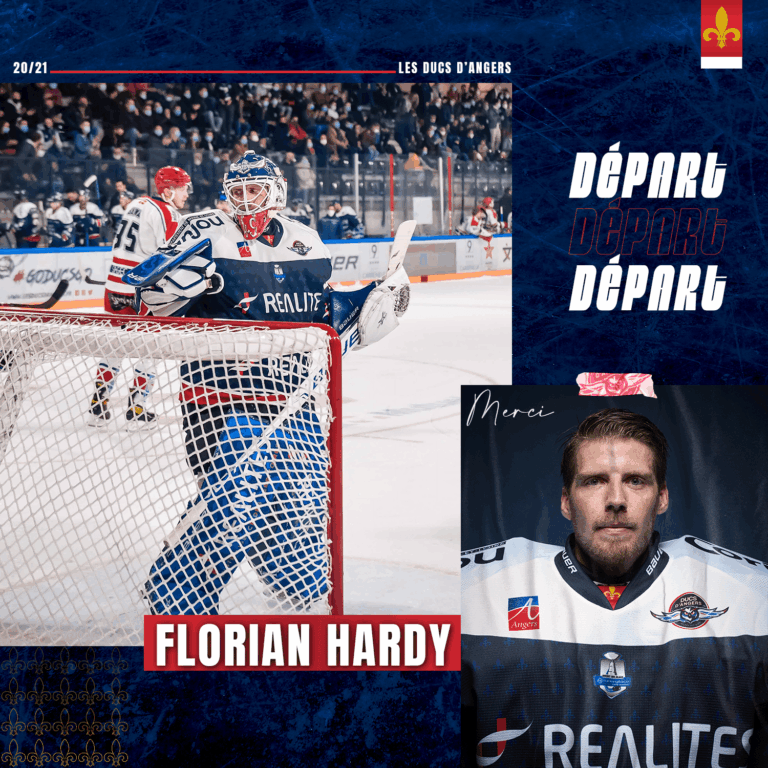 Départ de Florian HARDY