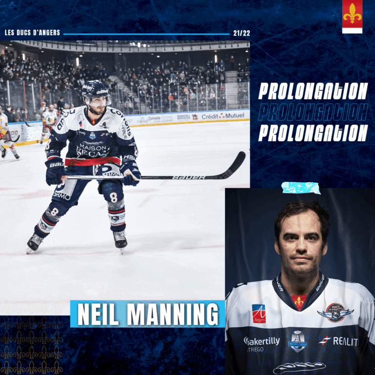Prolongation de Neil Manning