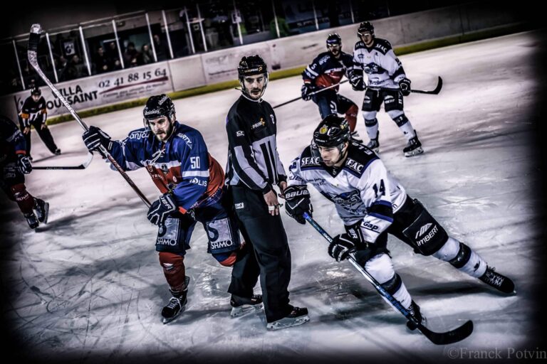 Les Ducs d’Angers en taille patron lors de la 38ème journée SLM