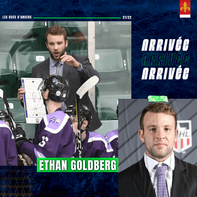 Arrivée de Ethan GOLDBERG