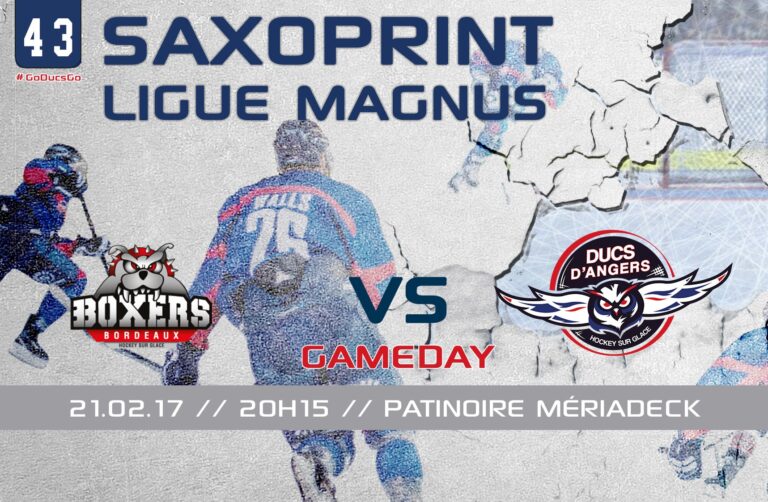 //GAME DAY// J-41 Saxoprint Ligue Magnus