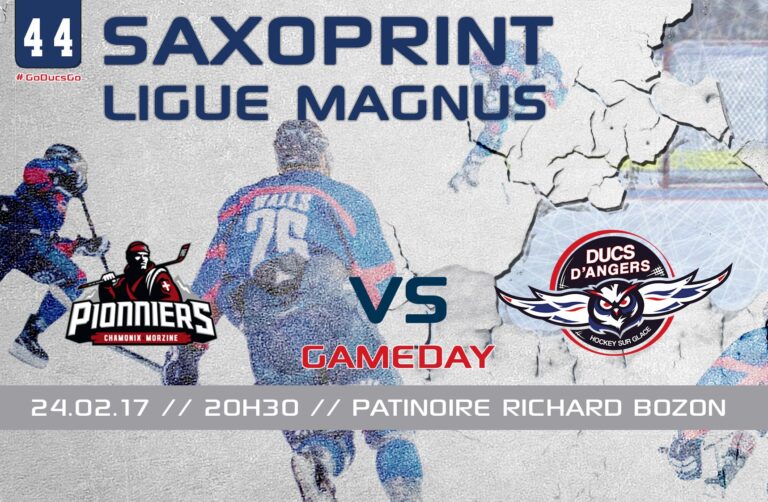 //GAME DAY// J-44 Saxoprint Ligue Magnus