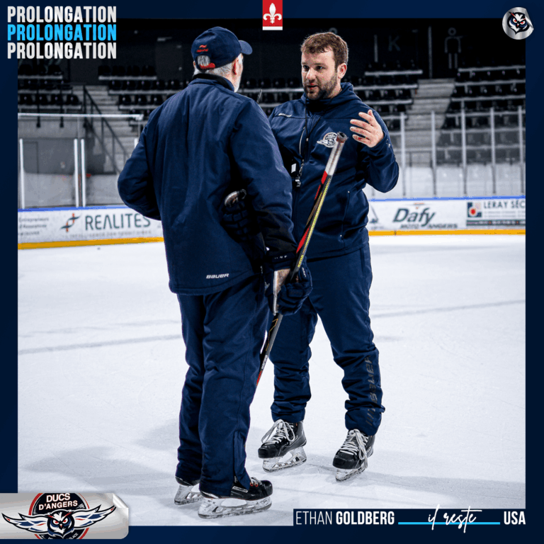 Prolongation d&rsquo;Ethan GOLDBERG chez les Ducs d&rsquo;Angers