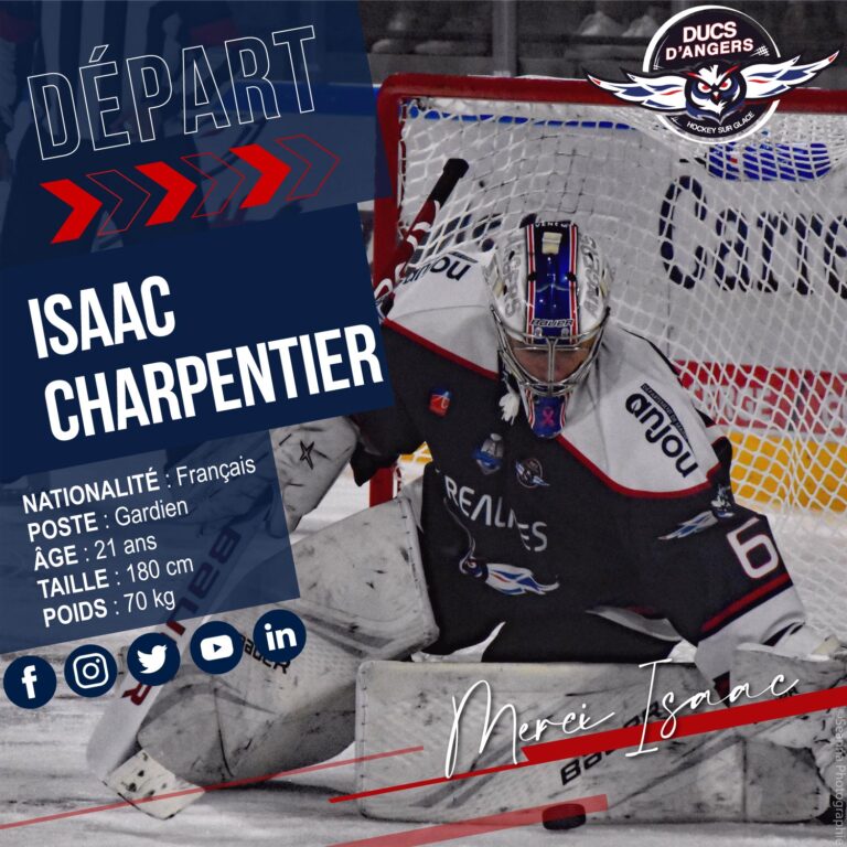 Transferts | Départs d&rsquo;Isaac CHARPENTIER et Bruno BALDRIS VALLS