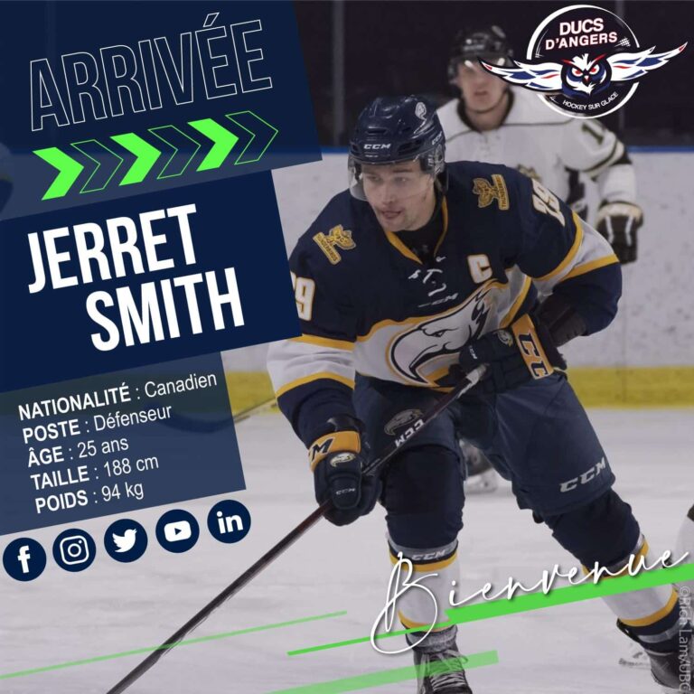 Signature | Arrivée de Jerret Smith