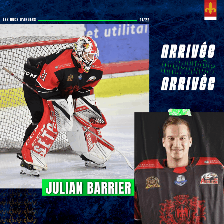 Arrivée de Juliàn BARRIER