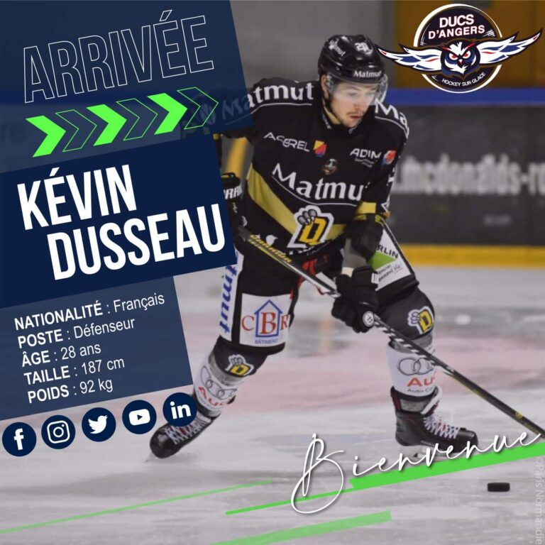 Signature | Arrivée de Kévin DUSSEAU