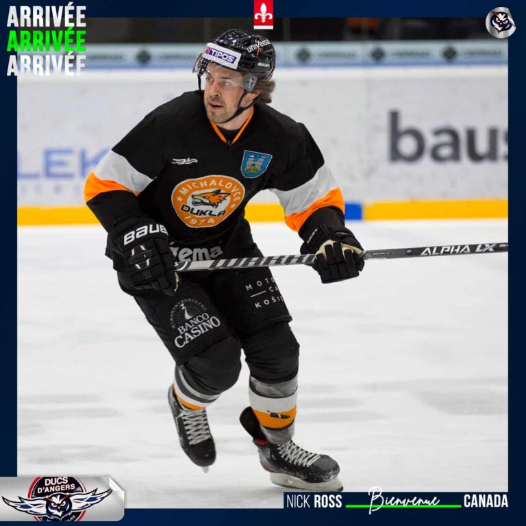 Arrivée de Nick ROSS chez les Ducs d&rsquo;Angers