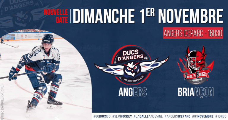 Nouvelle date pour Angers – Briançon