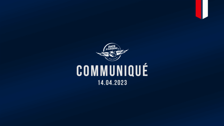 COMMUNIQUÉ OFFICIEL – 14.04.2023