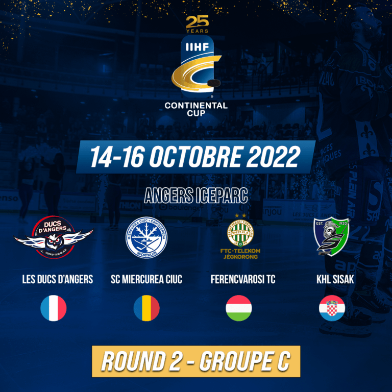 Le 2ème tour de la Continental Cup à Angers