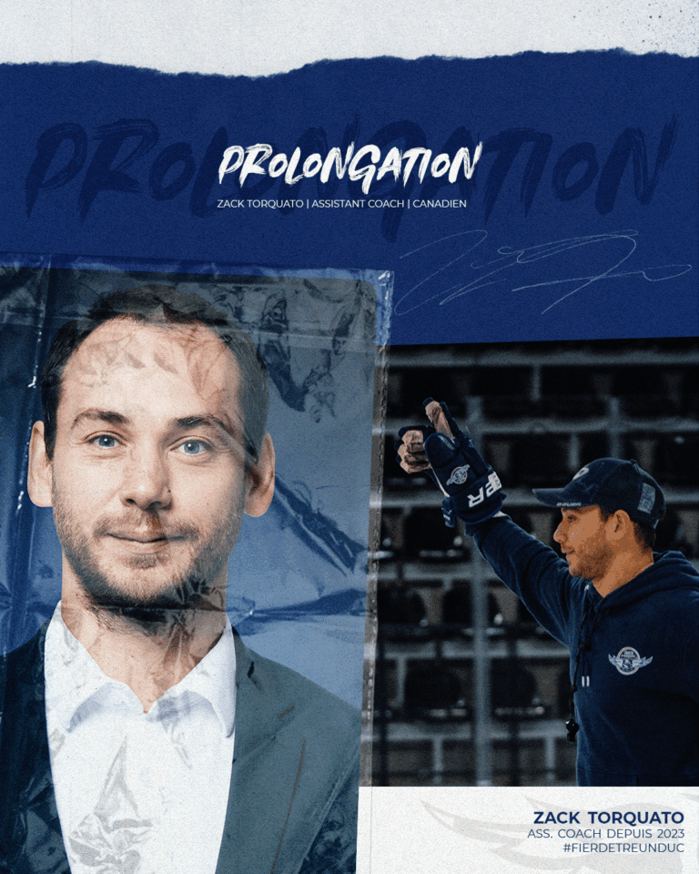 ZACK TORQUATO, ASSISTANT COACH DE L&rsquo;ÉQUIPE !