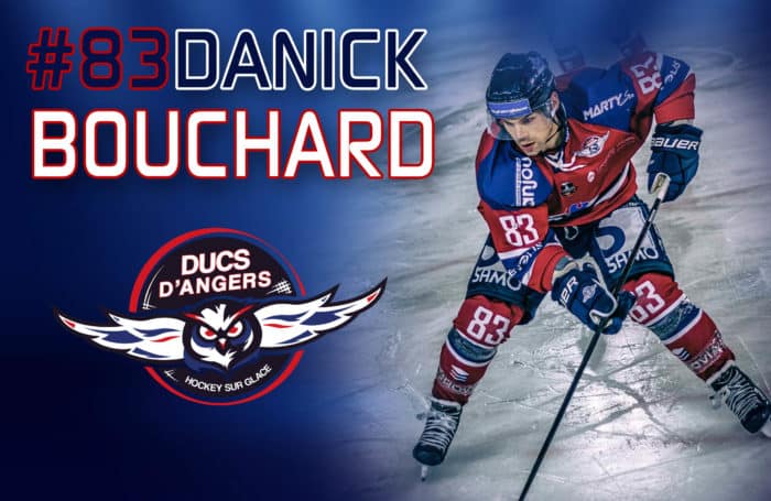 Top Scorer des Ducs, Danick BOUCHARD reste angevin !