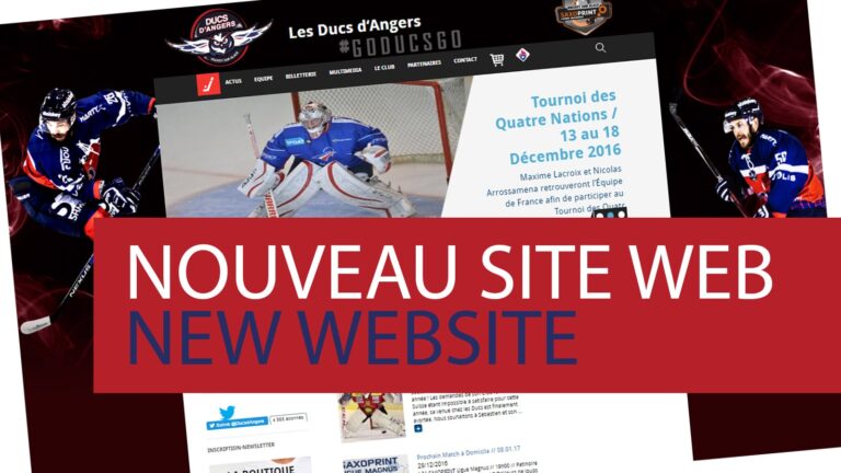 Bienvenue sur notre nouveau site !