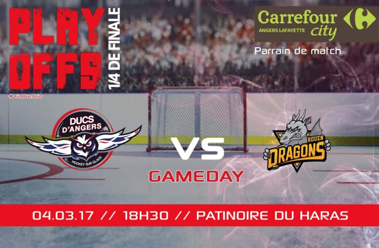 //GAME DAY// J.3 – #PlayOffs // 04.03.17
